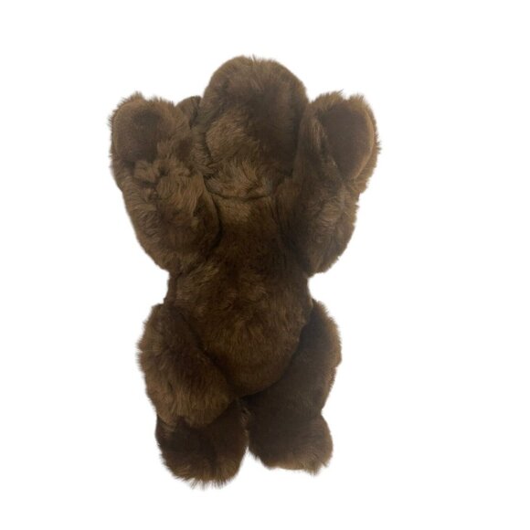 People Pals Plush Chocolate Lab Puppy Stuffed Animal Laying Down Realistic Soft - Picture 7 of 10